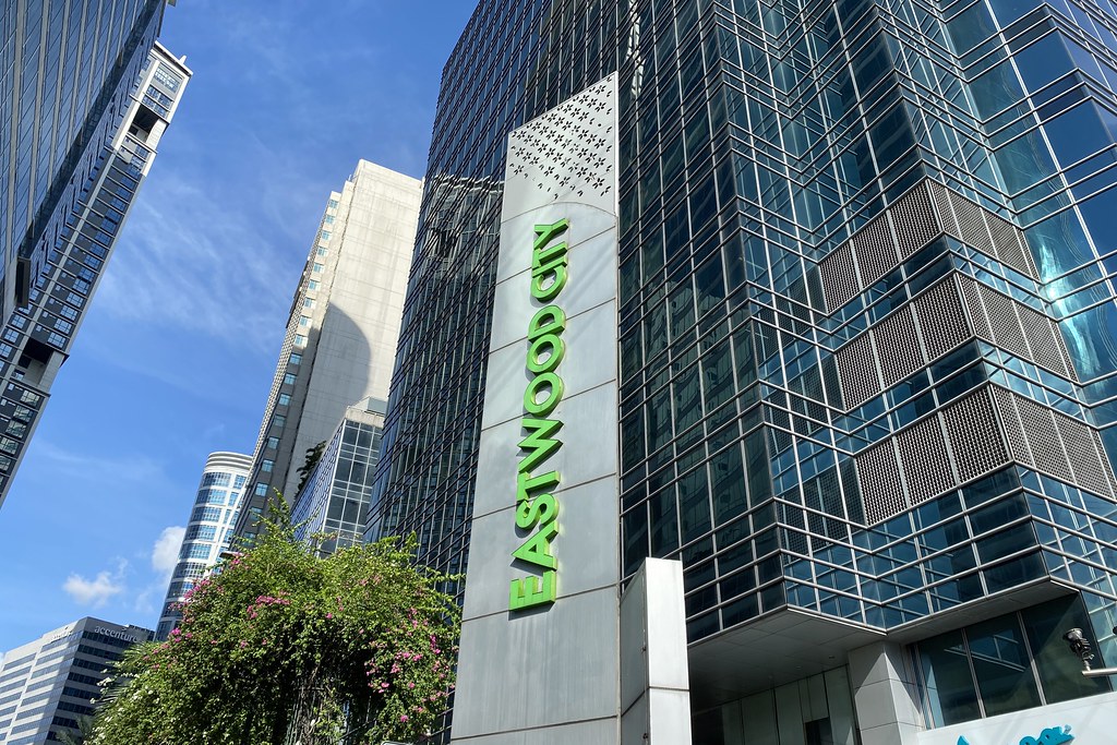 Eastwood City sign