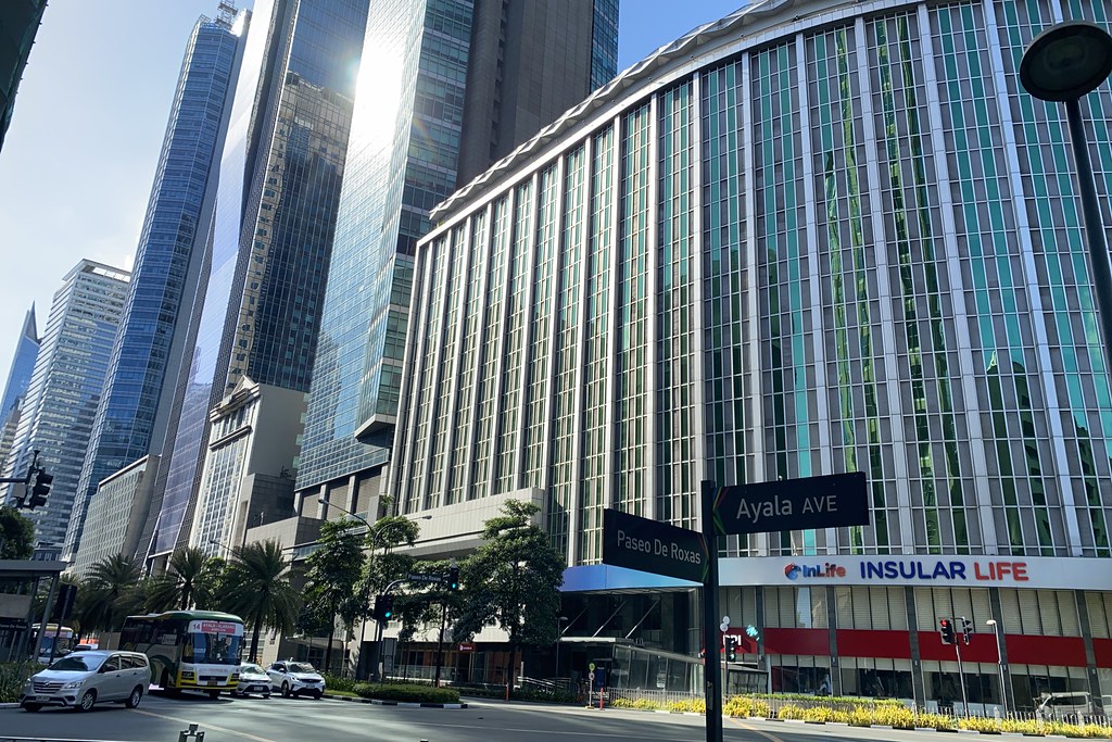 Ayala Avenue sign