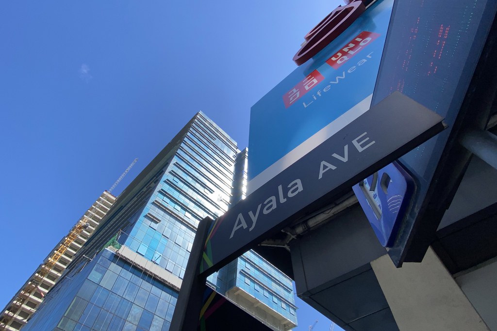 Ayala Avenue streetsign