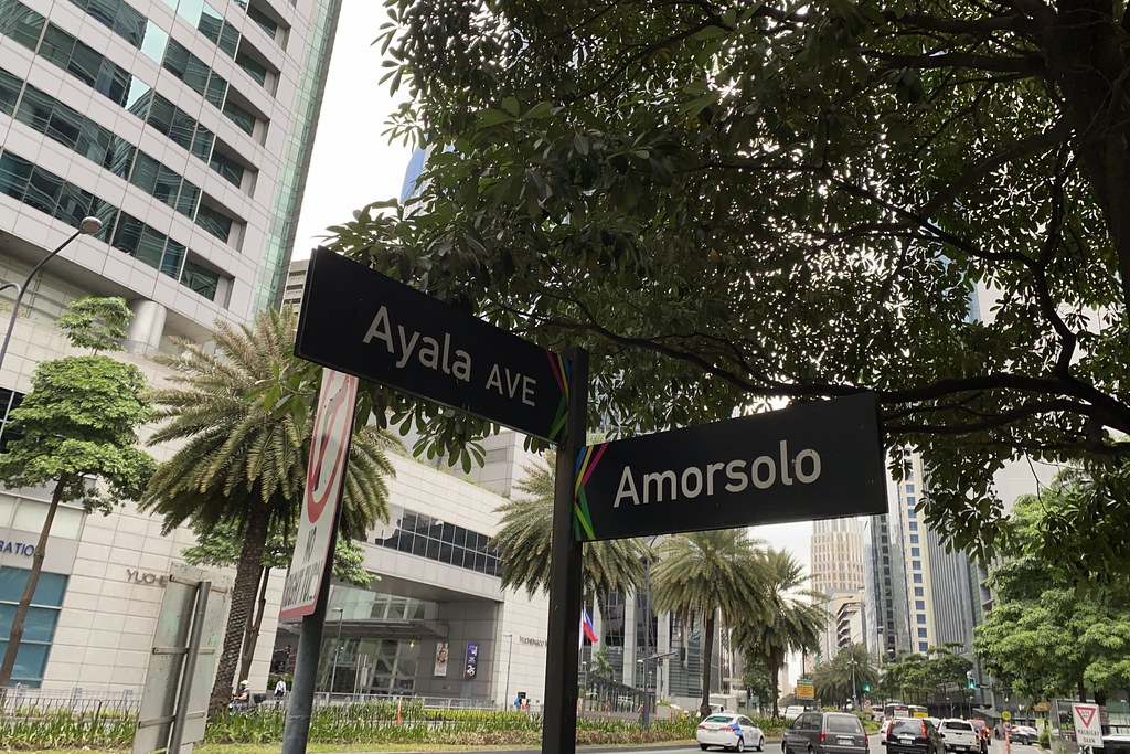 Ayala Avenue corner Amorsolo